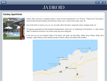 Tablet Screenshot of caribey.com